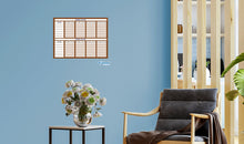 Load image into Gallery viewer, Chart:  Brown Routine Chart Dry Erase        -   Removable     Adhesive Decal
