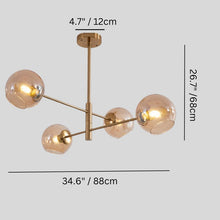 Load image into Gallery viewer, Hebrew Indoor Chandelier
