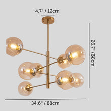 Load image into Gallery viewer, Hebrew Indoor Chandelier
