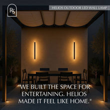 Load image into Gallery viewer, Helios Outdoor LED Wall Lamp

