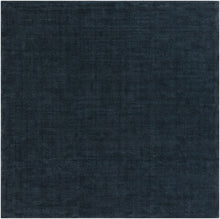 Carregar imagem no visualizador da galeria, Brockton Solid Dark Blue Wool Rug
