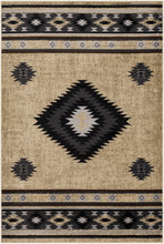 Load image into Gallery viewer, Buckhaven Brown Aztec Carpet
