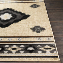 Load image into Gallery viewer, Buckhaven Brown Aztec Carpet
