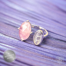 Load image into Gallery viewer, I Am Resilient: 333 Angel Number Silver Ring of Celestial Support
