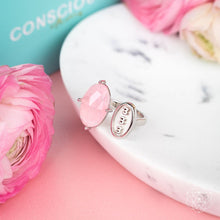 Load image into Gallery viewer, I Am Resilient: 333 Angel Number Silver Ring of Celestial Support
