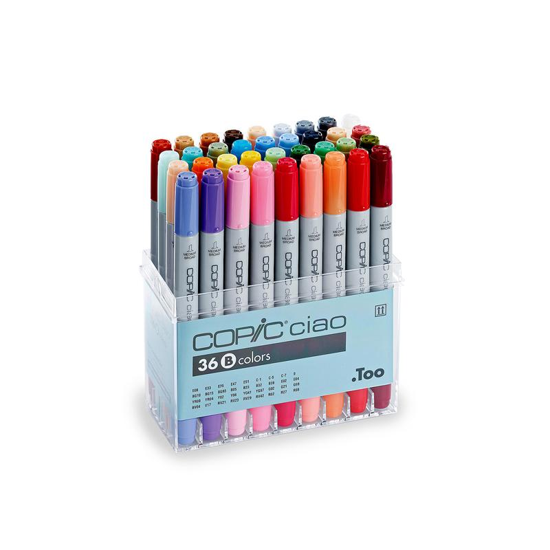 Copic selling Ciao 36 Markers Set B