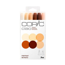 Load image into Gallery viewer, COPIC Ciao Marker 6pc Portrait
