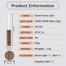 Load image into Gallery viewer, Motion Sensor Rechargeable Light
