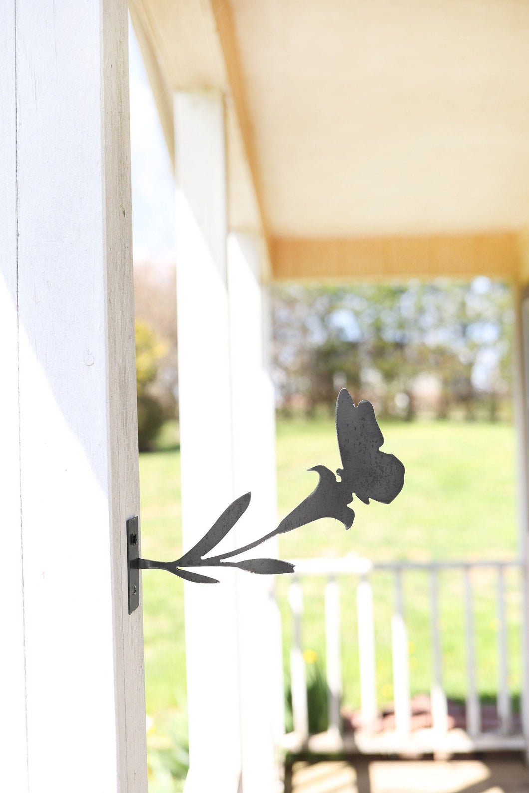 Butterfly Flower Statue