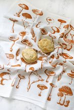 Load image into Gallery viewer, Mushroom Pattern Tea Towel
