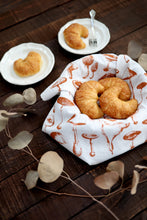 Load image into Gallery viewer, Mushroom Pattern Tea Towel
