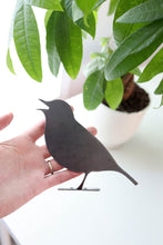 Load image into Gallery viewer, Metal Bird Statue - Singing Mockingbird / Robin
