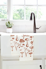 Load image into Gallery viewer, Mushroom Pattern Tea Towel
