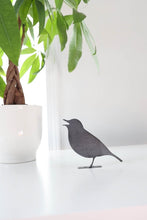 Load image into Gallery viewer, Metal Bird Statue - Singing Mockingbird / Robin
