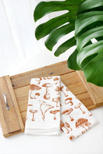 Load image into Gallery viewer, Mushroom Pattern Tea Towel
