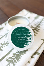 Carregar imagem no visualizador da galeria, &quot;Snowy Woods&quot; Candle Tin
