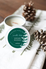 Carregar imagem no visualizador da galeria, &quot;Snowy Woods&quot; Candle Tin
