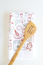 Cargar imagen en el visor de la galería, Christmas Cookies Tea Towel
