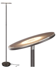 Cargar imagen en el visor de la galería, Sky Moon LED Torchiere Super Bright Floor Lamp - High Lumen Light for Living Rooms &amp; Offices - Dimmable
