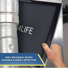 Load image into Gallery viewer, Premium Reusable Furnace Filters By Filter4Life [2-Refills]-Washable &amp; Dryable Microfiber AC Furnace Air Filter For Dust, Smoke, Pollen Protection-Lasts Forever HVAC Filter Metal Frame(25&quot; X 20&quot; X 1&quot;)

