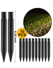 Load image into Gallery viewer, 10x Path Light Replacement Stakes Ground Solar Light Spikes for Garden Lamps
