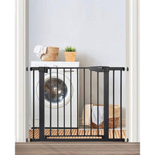 Load image into Gallery viewer, Mom&#39;s Choice Awards Winner-Cumbor 29.7&quot;-40.6&quot; Width Auto Close Safety Baby Gate, Durable Extra Wide Dog Gate for Stairs, Doorways, Easy Walk Thru Pet Gate for House, Child Gate Includes 4 Wall Cups
