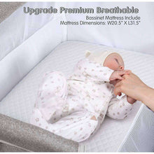 Carregar imagem no visualizador da galeria, Comfy Mattress Adjustable Bedside Crib
