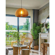 Load image into Gallery viewer, Indoor Chandelier Creative Wooden Ceiling Pendant Lamp
