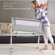 Carregar imagem no visualizador da galeria, Comfy Mattress Adjustable Bedside Crib
