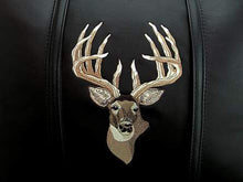 Load image into Gallery viewer, Silver Loveseat with Deer Head-Whitetail Logo
