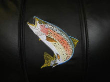 Load image into Gallery viewer, Relax Home Theater Recliner with Rainbow Trout Logo
