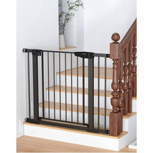 Load image into Gallery viewer, Mom&#39;s Choice Awards Winner-Cumbor 29.7&quot;-40.6&quot; Width Auto Close Safety Baby Gate, Durable Extra Wide Dog Gate for Stairs, Doorways, Easy Walk Thru Pet Gate for House, Child Gate Includes 4 Wall Cups
