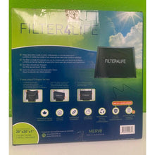 Load image into Gallery viewer, Premium Reusable Furnace Filters By Filter4Life [2-Refills]-Washable &amp; Dryable Microfiber AC Furnace Air Filter For Dust, Smoke, Pollen Protection-Lasts Forever HVAC Filter Metal Frame(25&quot; X 20&quot; X 1&quot;)
