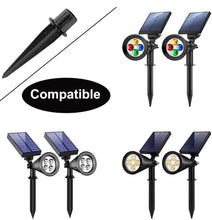Load image into Gallery viewer, 10x Path Light Replacement Stakes Ground Solar Light Spikes for Garden Lamps
