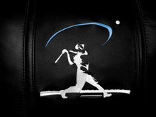 Load image into Gallery viewer, Baseball Home Run Swing Blue Logo Panel
