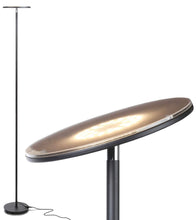 Cargar imagen en el visor de la galería, Sky Moon LED Torchiere Super Bright Floor Lamp - High Lumen Light for Living Rooms &amp; Offices - Dimmable

