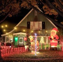 Load image into Gallery viewer, 24Ft Plug-In LED Outdoor String Lights Waterproof- Hanging, Dimmable 2W Vintage Edison Bulbs
