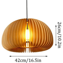 Load image into Gallery viewer, Indoor Chandelier Creative Wooden Ceiling Pendant Lamp

