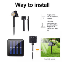 Carregar imagem no visualizador da galeria, 27Ft Solar Lamp Lantern Led Solar Garden Light Garland -10 Bulbs
