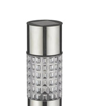 Cargar imagen en el visor de la galería, Hampton Modern Stainless Steel Solar Powered LED Bollard Pathway  Light -15 Pack
