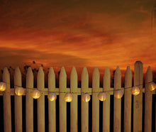 Carregar imagem no visualizador da galeria, 27Ft Solar Lamp Lantern Led Solar Garden Light Garland -10 Bulbs
