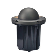 Carregar imagem no visualizador da galeria, In-Ground Pathway Light with Brass-PVC Housing and Domed Half Lid for MR16 Bulbs
