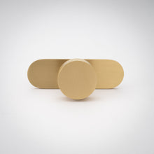 Load image into Gallery viewer, Inspire Hardware knob Orbital Knob, Solid Brass Knobs
