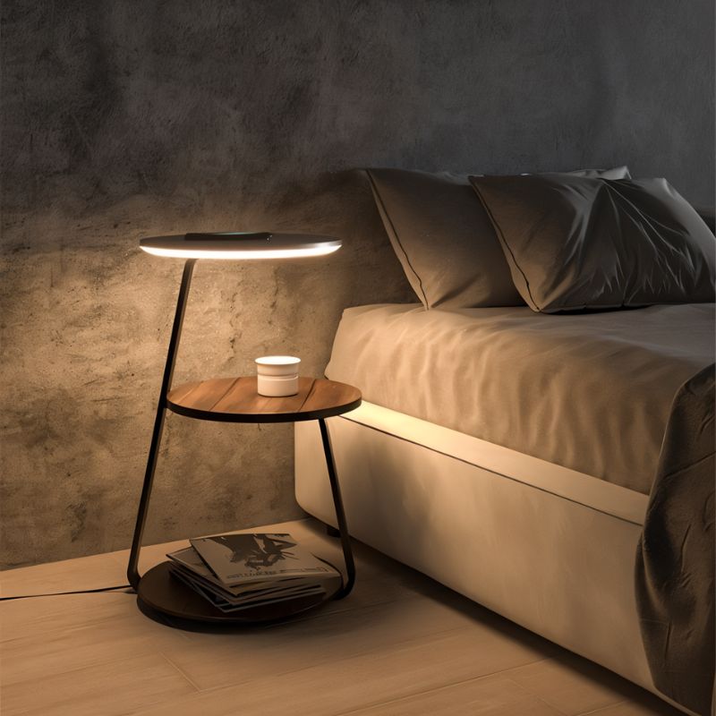 Juggle Side Table & Lamp