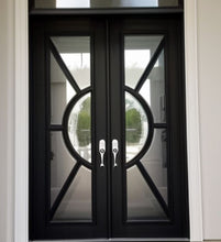 Cargar imagen en el visor de la galería, Kronos Double Iron Doors - Dark Bronze
