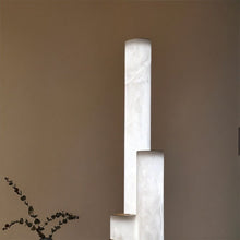 Cargar imagen en el visor de la galería, Kanon Alabaster Floor Lamp
