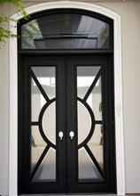 Cargar imagen en el visor de la galería, Kronos Double Iron Doors - Dark Bronze
