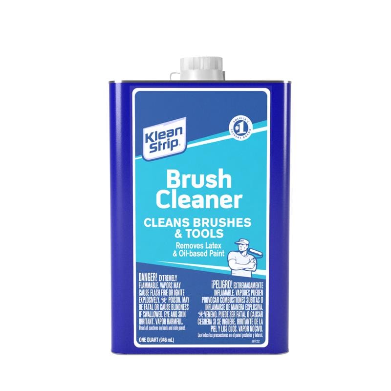 Klean Strip Brush Cleaner Klean Strip Methyl Ethyl Ketone Brush Cleaner 1 qt 030192011218