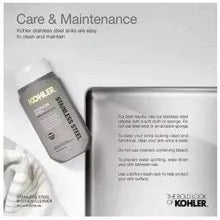 Load image into Gallery viewer, Kohler Stages 33&quot; Single Basin Under-Mount 16-Gauge Stainless Steel Sink Model:K-3760-NA
