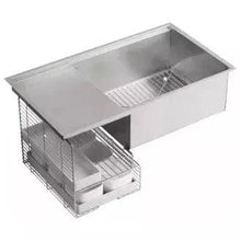 Load image into Gallery viewer, Kohler Stages 33&quot; Single Basin Under-Mount 16-Gauge Stainless Steel Sink Model:K-3760-NA
